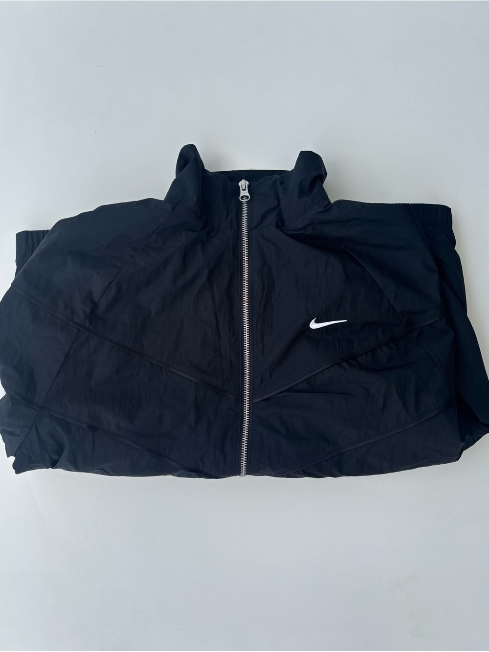 Nike Windrunner Loose UV Woven Full Zip Jacket Black Women’s Size M NWT - Picture 3 of 8